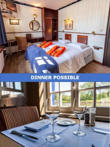 ברוז' Boat Hotel De Barge מראה חיצוני תמונה
