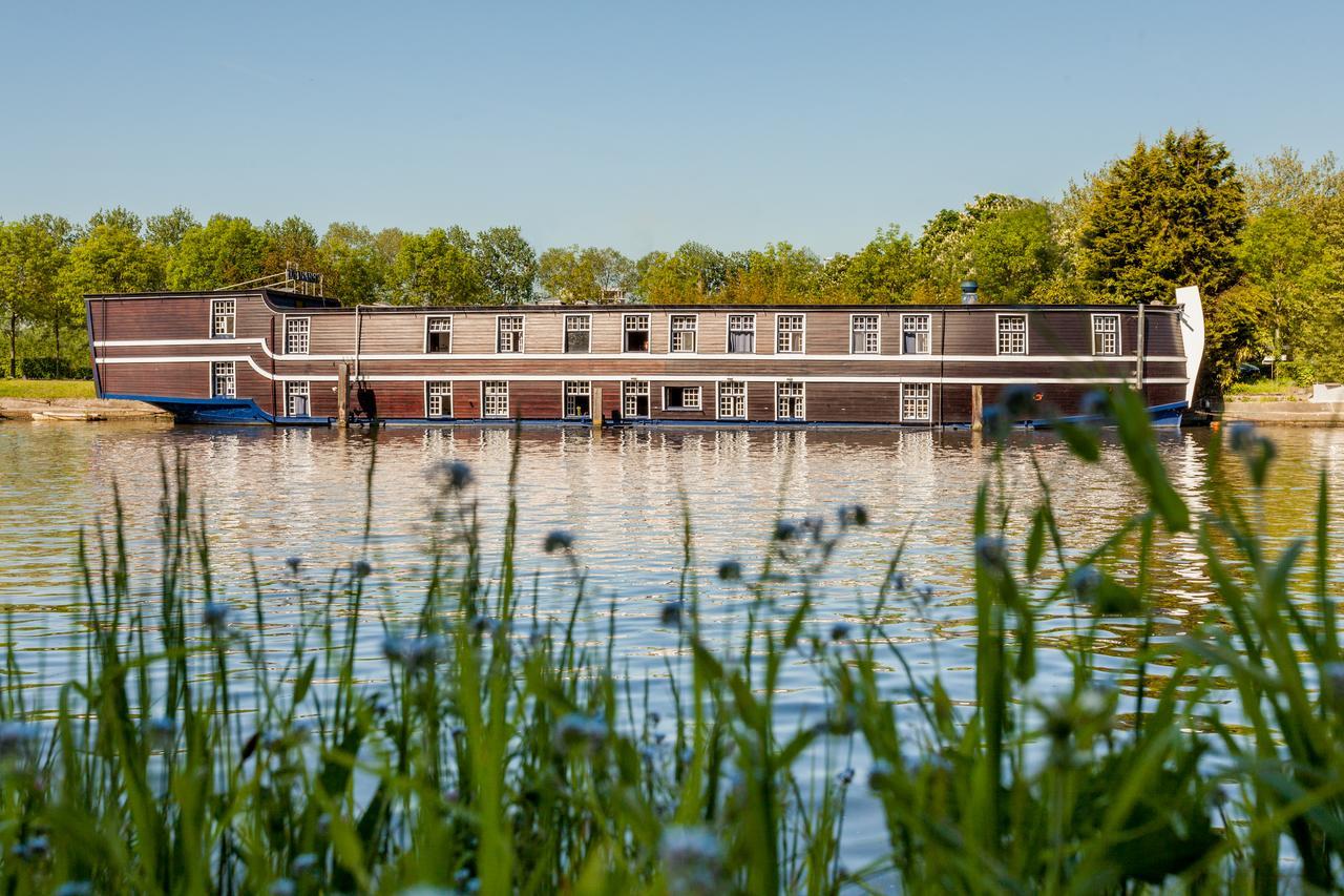 ברוז' Boat Hotel De Barge מראה חיצוני תמונה
