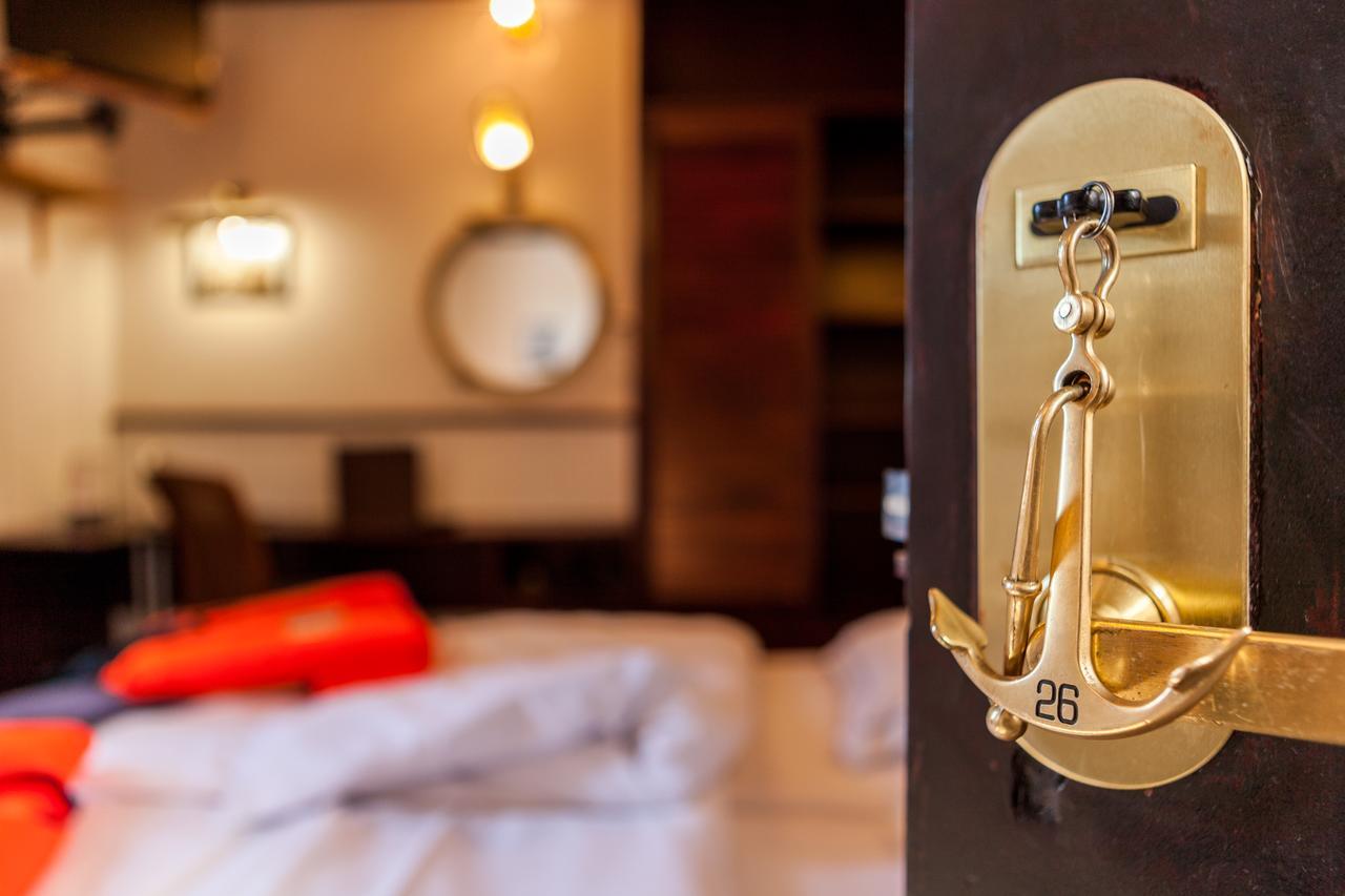 ברוז' Boat Hotel De Barge מראה חיצוני תמונה