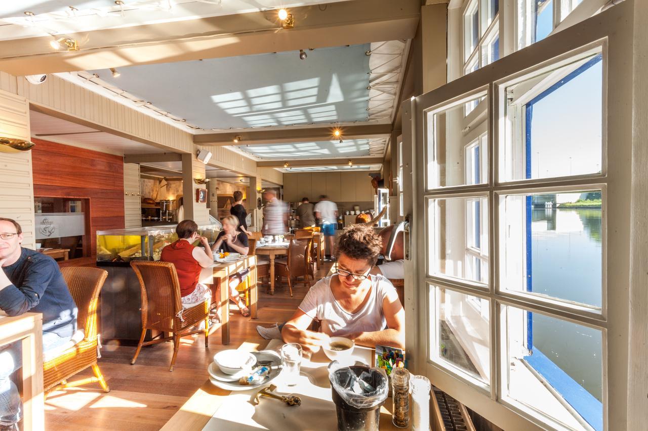ברוז' Boat Hotel De Barge מראה חיצוני תמונה
